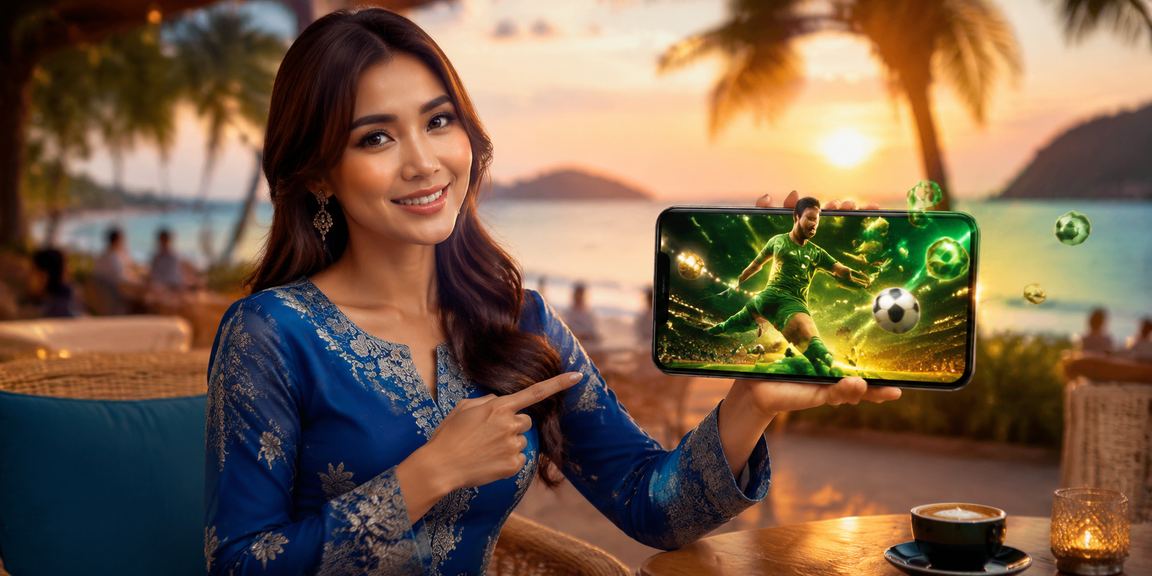 Pengguna wanita Malaysia berkebaya melakukan deposit selepas log masuk dadu di Langkawi